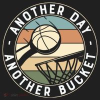 Retro Basketball Another Day Another Bucket Baller Hat thumb 2