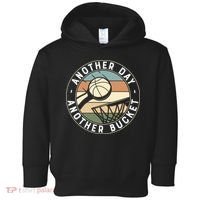 Retro Basketball Another Day Another Bucket Baller Toddler Hoodie thumb 0
