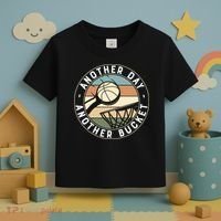Retro Basketball Another Day Another Bucket Baller Toddler T-Shirt thumb 3