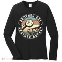 Retro Basketball Another Day Another Bucket Baller Women's Long Sleeve Shirt thumb 0