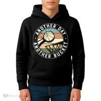 Retro Basketball Another Day Another Bucket Baller Kids Hoodie thumb 4
