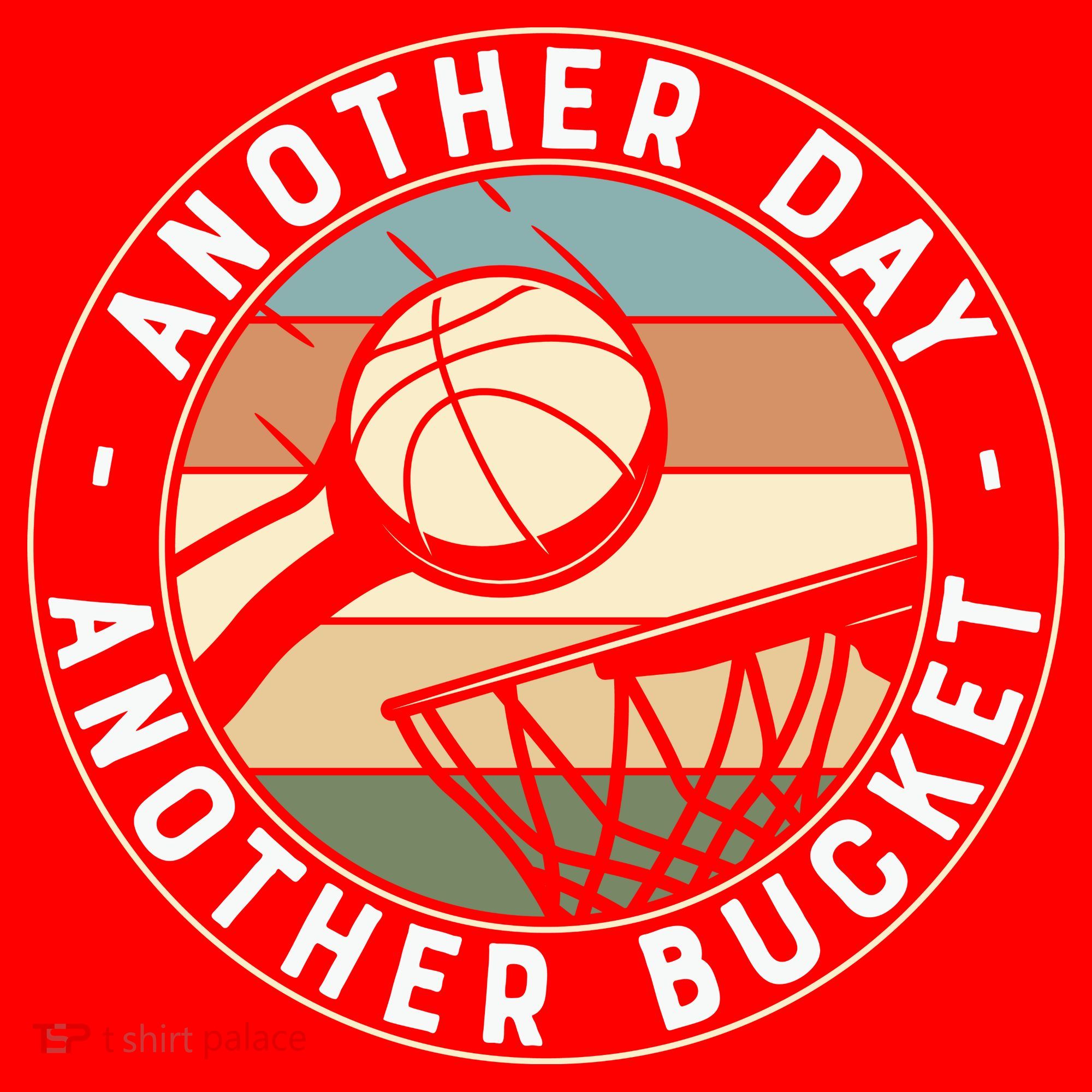 Retro Basketball Another Day Another Bucket Baller Santa Hat