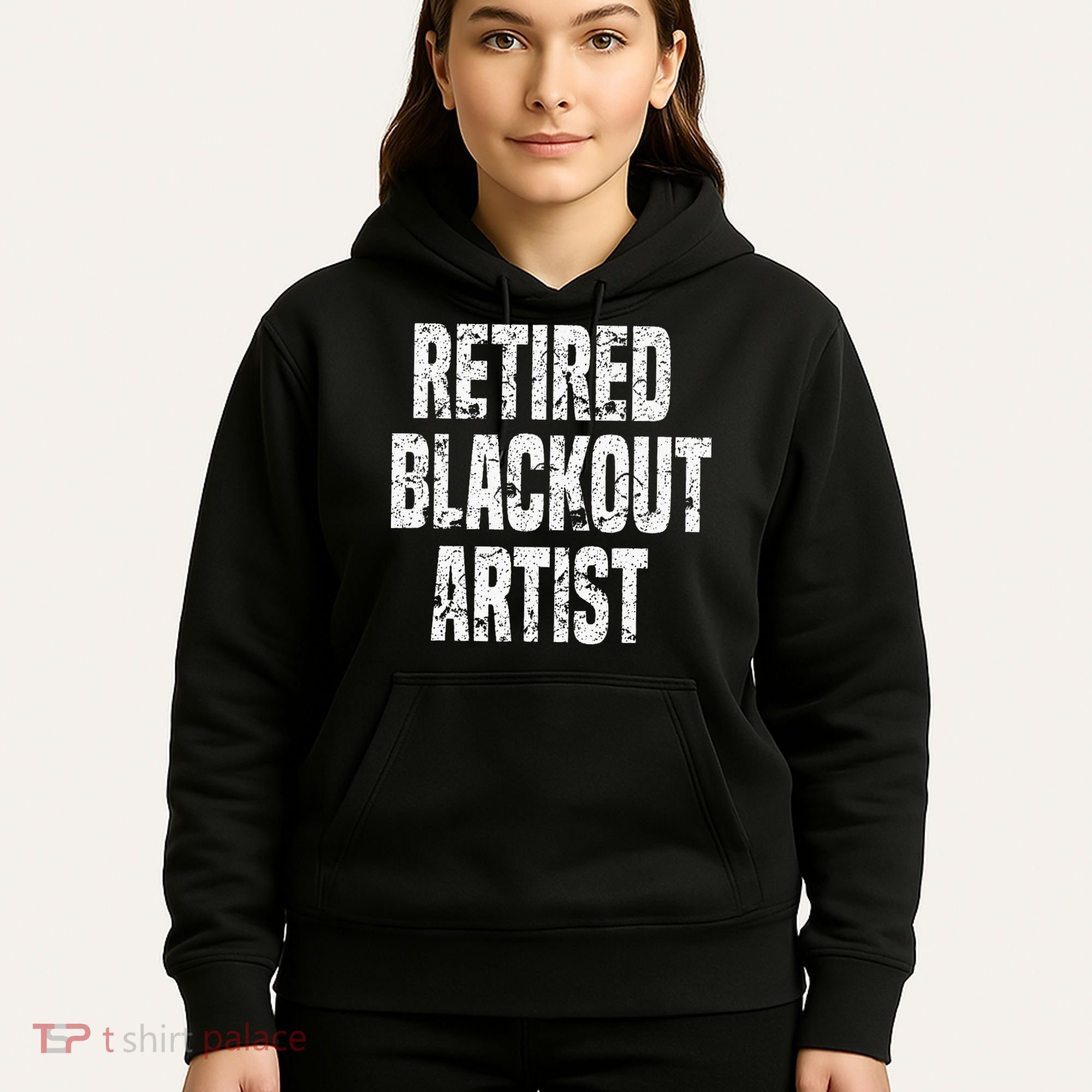 Retired Blackout Artist Alcohol Sobriety Hoodie