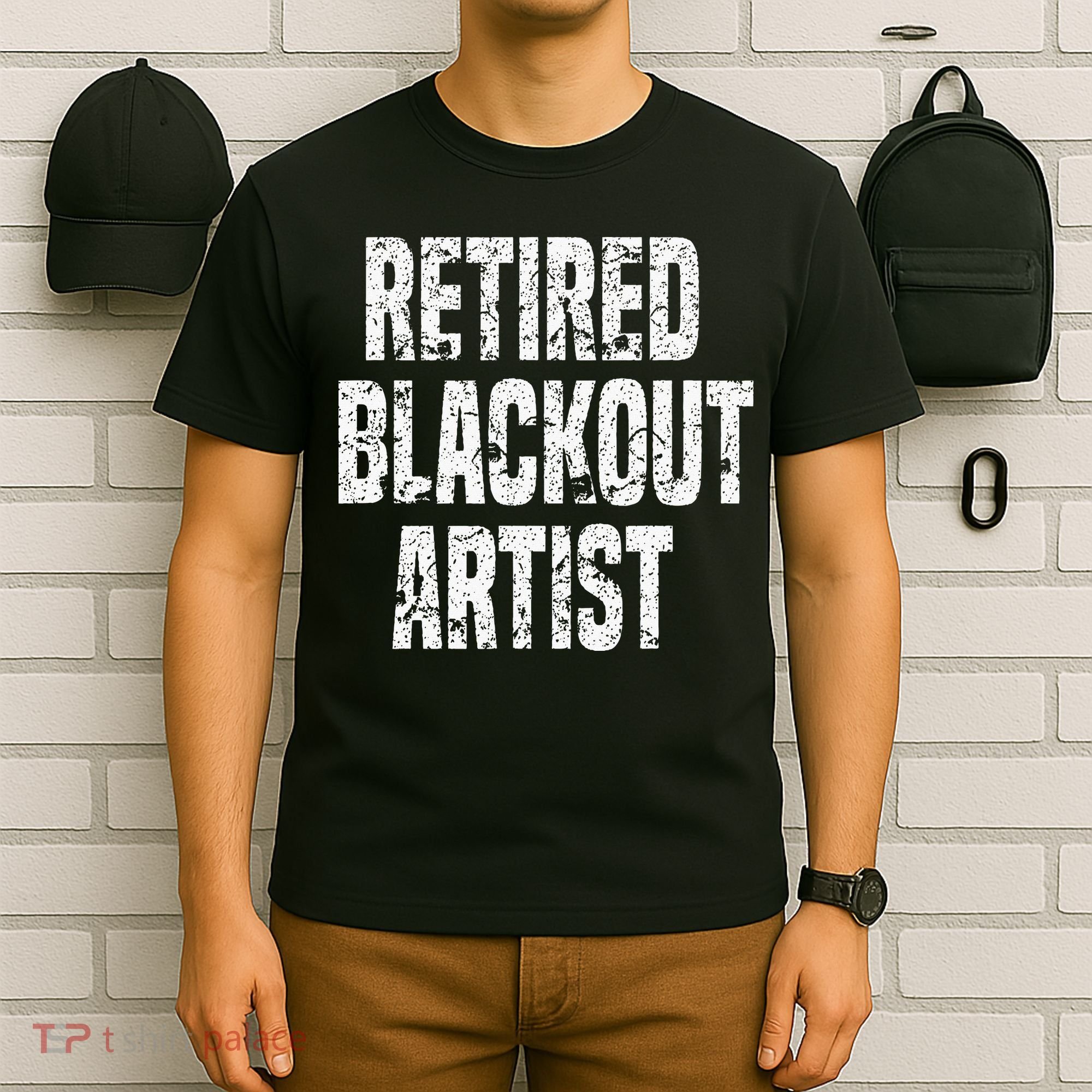 Retired Blackout Artist Alcohol Sobriety T-Shirt