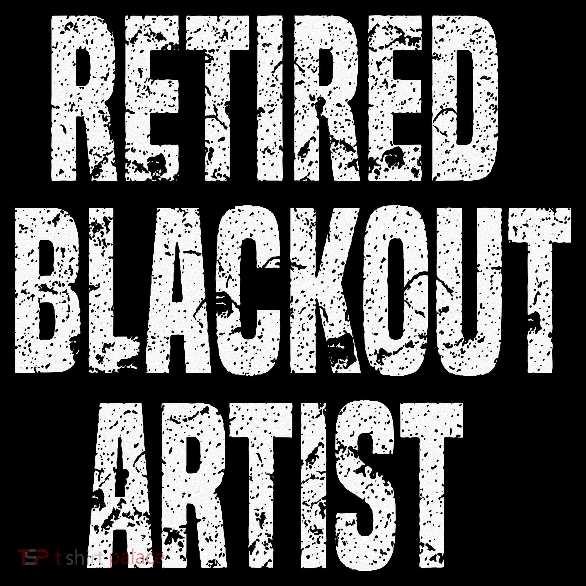 Retired Blackout Artist Alcohol Sobriety Mousepad