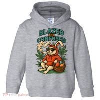  Rabbit Blazed And Confused Cool Bunny Easter Day 420 Tank Top Toddler Hoodie thumb 0