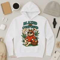  Rabbit Blazed And Confused Cool Bunny Easter Day 420 Tank Top Hoodie thumb 3