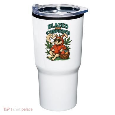  Rabbit Blazed And Confused Cool Bunny Easter Day 420 Tank Top Tumbler