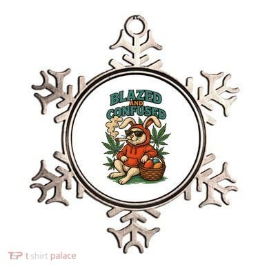  Rabbit Blazed And Confused Cool Bunny Easter Day 420 Tank Top Ornament