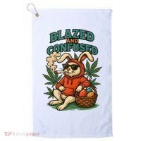  Rabbit Blazed And Confused Cool Bunny Easter Day 420 Tank Top Golf Towel thumb 0