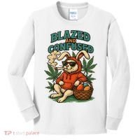  Rabbit Blazed And Confused Cool Bunny Easter Day 420 Tank Top Kids Long Sleeve Shirt thumb 0