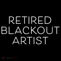Retired Blackout Artist Button thumb 1