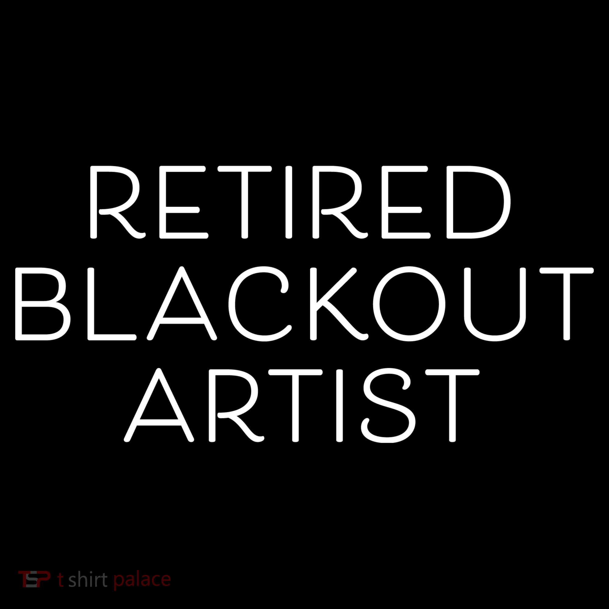 Retired Blackout Artist Bucket Hat