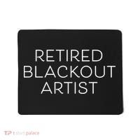Retired Blackout Artist Mousepad thumb 0
