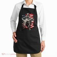Rodeo Bucking Bull Riding Cowboy Western Apron thumb 2