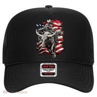 Rodeo Bucking Bull Riding Cowboy Western Hat thumb 0