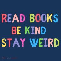 Read Books Be Kind Stay Weird Coaster thumb 2
