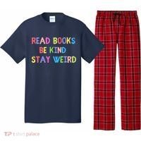 Read Books Be Kind Stay Weird Pajama Set thumb 0
