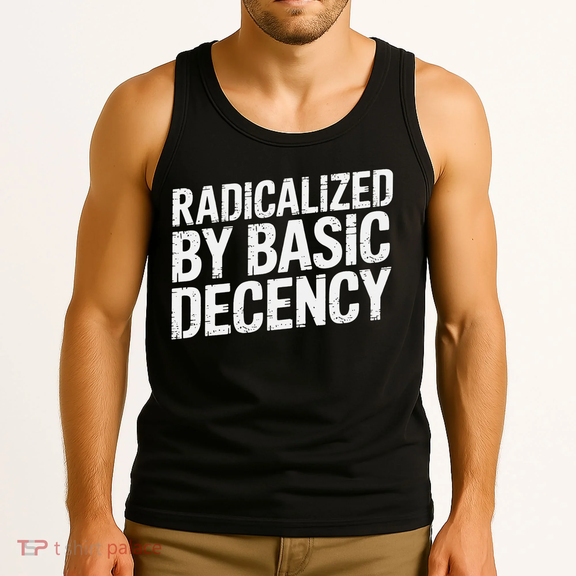 Radicalized By Basic Decency 2 Gift Tank Top