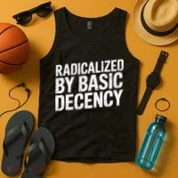 Radicalized By Basic Decency 2 Gift Tank Top thumb 4