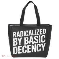 Radicalized By Basic Decency 2 Gift Tote Bag thumb 0