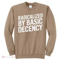 Radicalized By Basic Decency 2 Gift Sweatshirt thumb 0