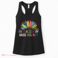 Radicalized By Basic Decency Sunflower Women's Tank Top thumb 0