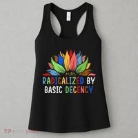 Radicalized By Basic Decency Sunflower Women's Tank Top thumb 3