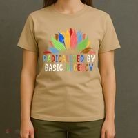 Radicalized By Basic Decency Sunflower T-Shirt thumb 4