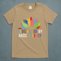 Radicalized By Basic Decency Sunflower T-Shirt thumb 5
