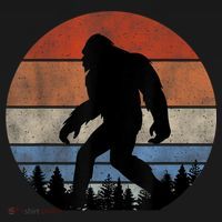 Retro Bigfoot , Bigfoot T , Bigfoot S Women's Tank Top thumb 5
