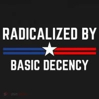 Radicalized By Basic Decency Funny Social Democracy  Doggie Tank thumb 4