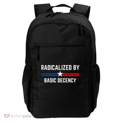 Radicalized By Basic Decency Funny Social Democracy  Backpack