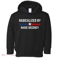 Radicalized By Basic Decency Funny Social Democracy  Toddler Hoodie thumb 0