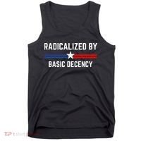 Radicalized By Basic Decency Funny Social Democracy  Tank Top thumb 0