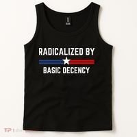 Radicalized By Basic Decency Funny Social Democracy  Tank Top thumb 2