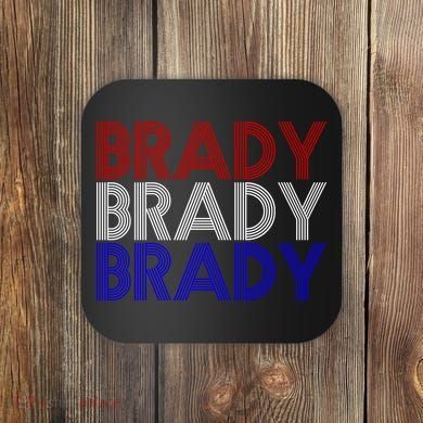 Retro Brady Brady Brady Coaster