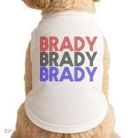 Retro Brady Brady Brady Doggie Tank thumb 0