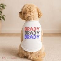 Retro Brady Brady Brady Doggie Tank thumb 2