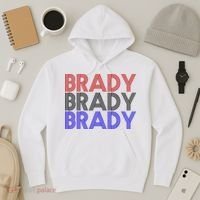Retro Brady Brady Brady Hoodie thumb 3