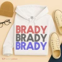 Retro Brady Brady Brady Hoodie thumb 4