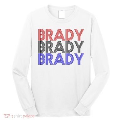 Retro Brady Brady Brady Long Sleeve Shirt