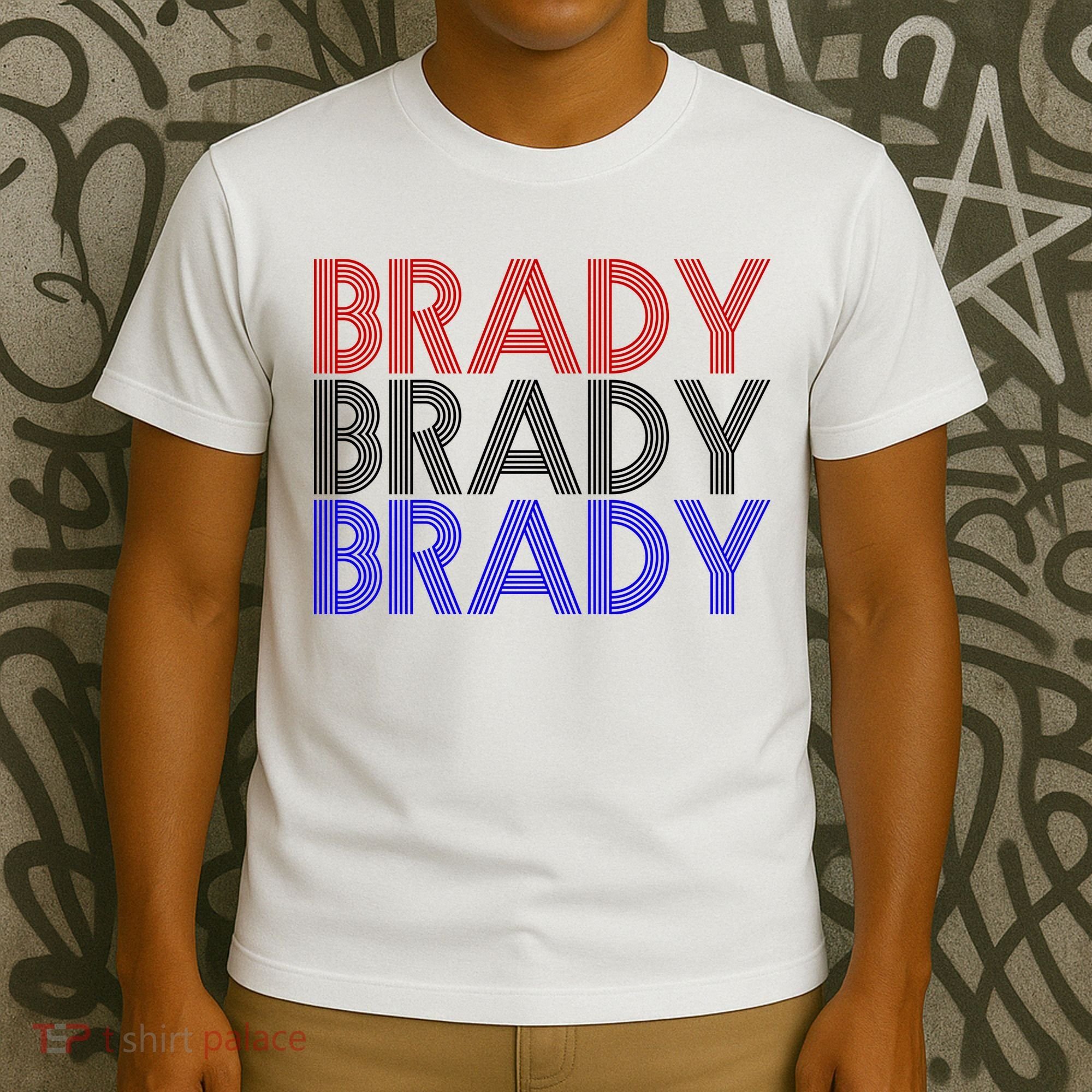 Retro Brady Brady Brady T-Shirt