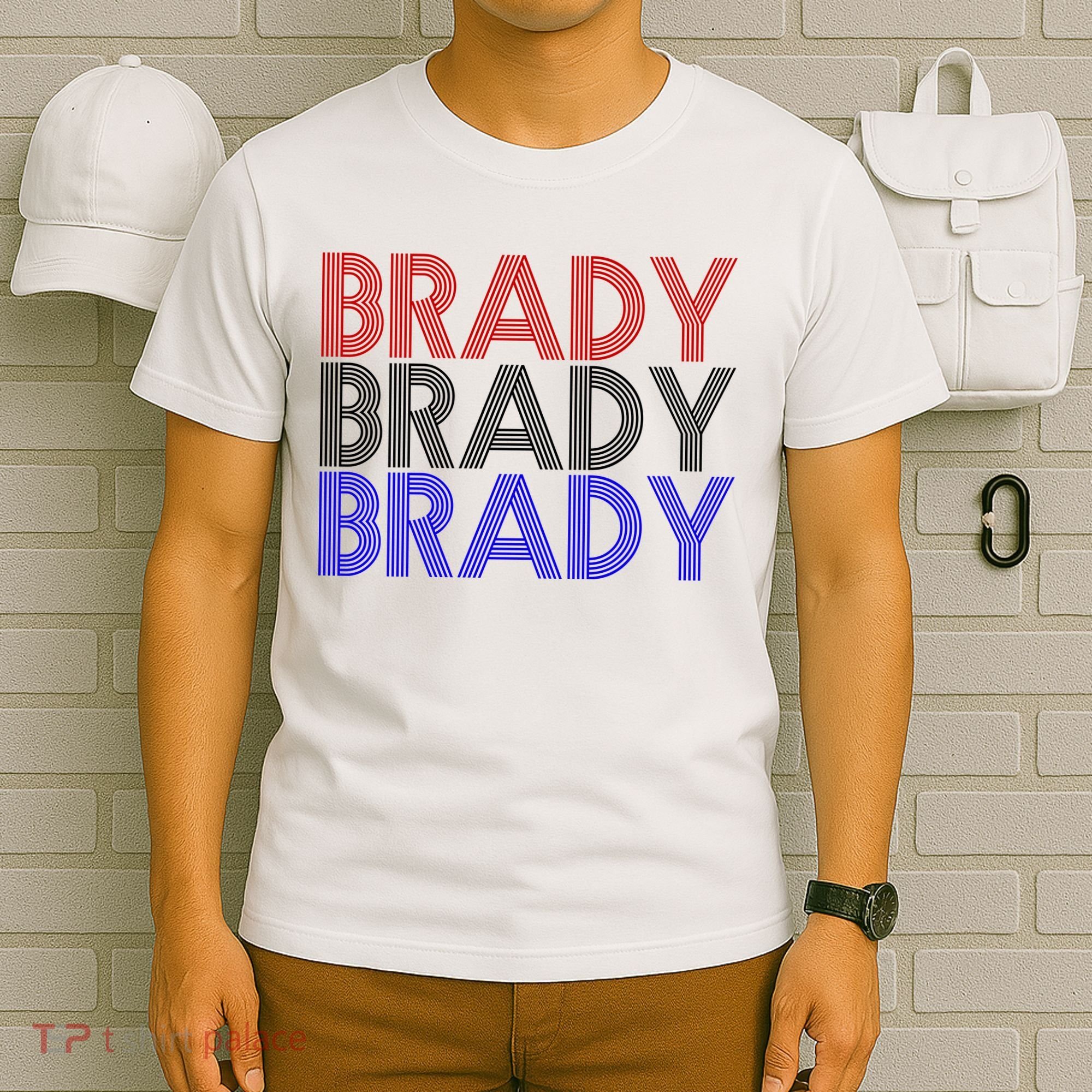 Retro Brady Brady Brady T-Shirt