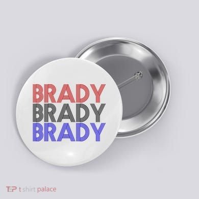 Retro Brady Brady Brady Button