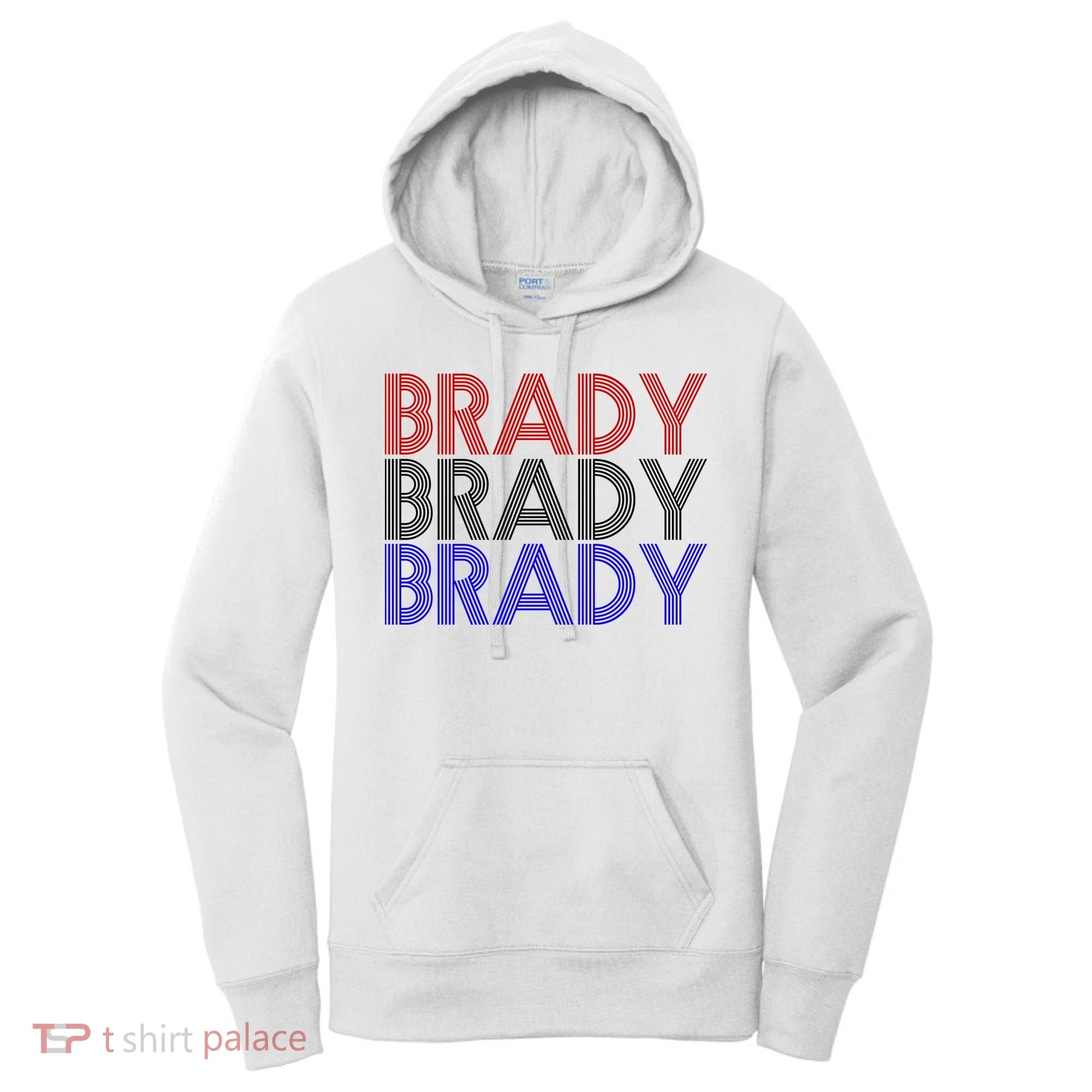 Retro Brady Brady Brady Women's Hoodie
