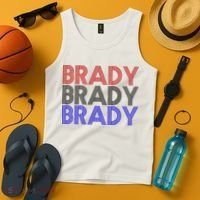 Retro Brady Brady Brady Tank Top thumb 4