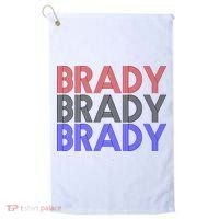 Retro Brady Brady Brady Golf Towel thumb 0