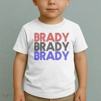 Retro Brady Brady Brady Toddler T-Shirt thumb 2