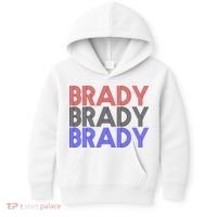Retro Brady Brady Brady Kids Hoodie thumb 0